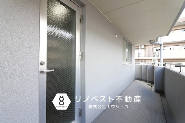 クレール八戸ノ里ソレイユのバルコニー|【リノベスト不動産】テナント（事業用）物件のご紹介も可能です。事務所移転・新規開業等お気軽にご相談ください♪