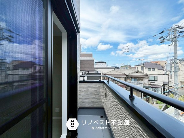 東大阪市岩田町1丁目　G号地のバルコニー|【リノベスト不動産】テナント（事業用）物件のご紹介も可能です。事務所移転・新規開業等お気軽にご相談ください♪

