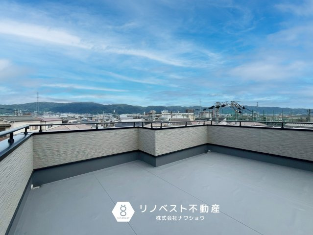 東大阪市岩田町1丁目　G号地のバルコニー|【リノベスト不動産】土日祝も営業中！HPより来店予約も可能です◎
