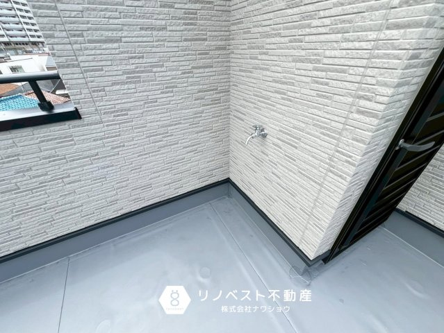 東大阪市岩田町1丁目　G号地のバルコニー|【リノベスト不動産】東大阪市・生野区・東成区での物件探しは弊社にお任せください！
