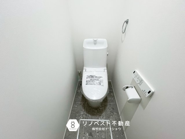 東大阪市岩田町1丁目　G号地のトイレ|トイレは1階と2階にございます。