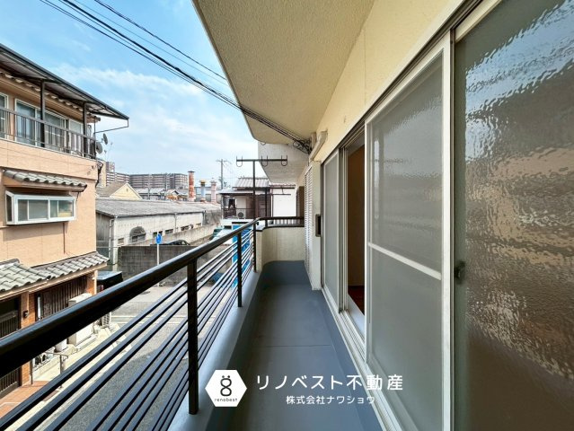 東大阪市御厨東２丁目のバルコニー|【リノベスト不動産】土日祝も営業中！ＨＰより来店予約も可能です◎