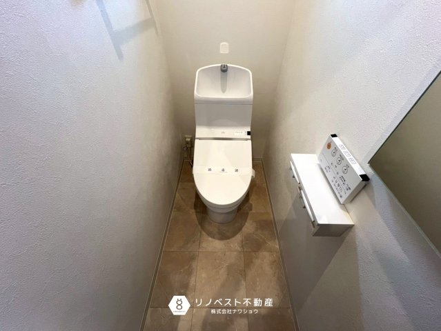 東大阪市御厨南2丁目中古戸建のトイレ|コンパクトだけど清潔感があり、快適に使用していただけます♪