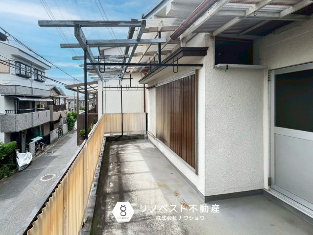 東大阪市新池島町1丁目のバルコニー|【リノベスト不動産】テナント（事業用）物件のご紹介も可能です。事務所移転・新規開業等お気軽にご相談ください♪
