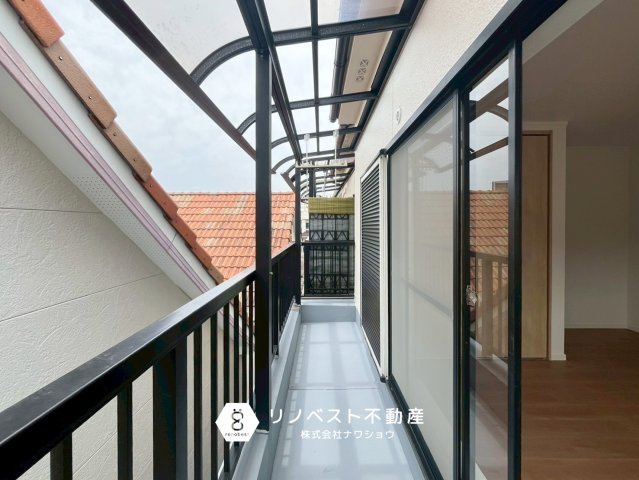 東大阪市昭和町のバルコニー|3面バルコニーでお洗濯物が多い日も安心です！