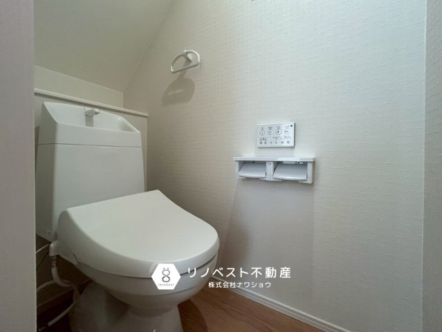 東大阪市豊浦町のトイレ|1階と2階にあるので混み合う心配がありませんね◎