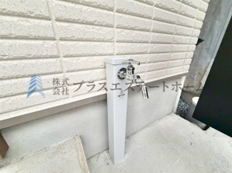【設備】 | 長田区松野通3丁目5号地　新築戸建 | 【同社施工事例】外水栓♪お花の水やりや車の洗車に便利です♪