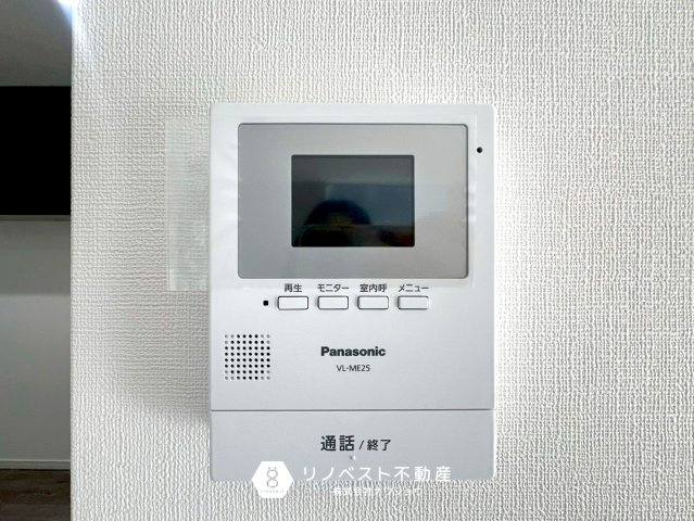 プロスピリティー善根寺町の防犯設備|TVモニター付きインターホンなので事前に訪問者を確認できるのはセキュリティー面も安心ですね◎