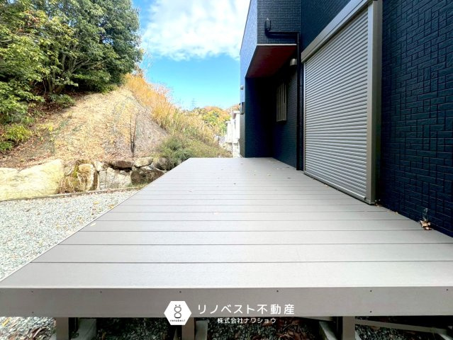 プロスピリティー善根寺町のその他|ウッドデッキがついているので洗濯物を干したりBBQなんかも良いかもしれませんね！