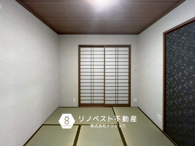 生野区生野西1丁目の和室|約６帖ございますので、寝室としても良いですね♪
洗面・浴室が１階にあるため湯冷めする前にお布団へ入れます◎