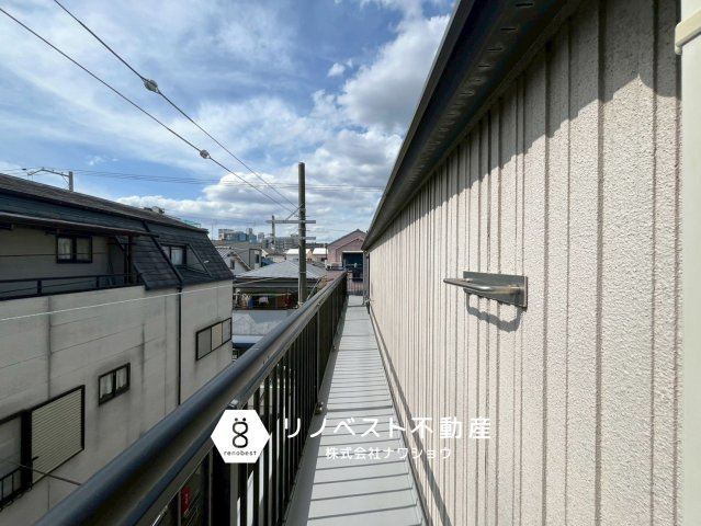 生野区生野西1丁目のバルコニー|【リノベスト不動産】土日祝も営業中！HPより来店予約も可能です◎
