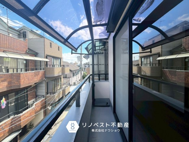 東大阪市森河内西2丁目のバルコニー|【リノベスト不動産】リフォーム・リノベーションのご相談も承ります♪