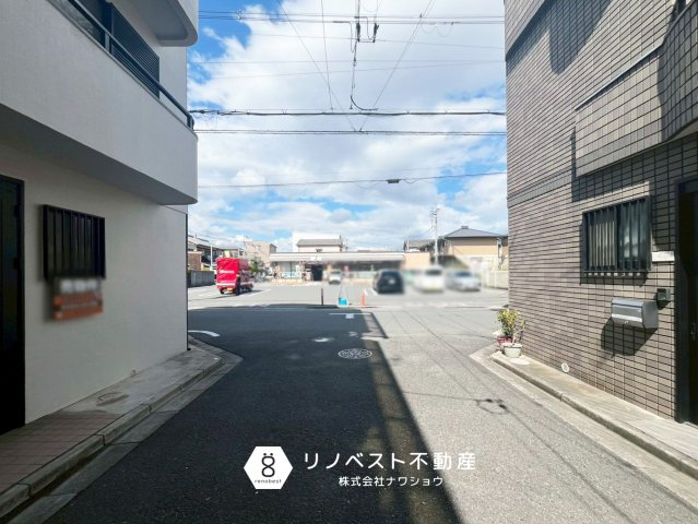 東大阪市森河内西2丁目の前面道路含む現地写真|【リノベスト不動産】テナント物件は東大阪市含む大阪府下でご紹介可能です◎
