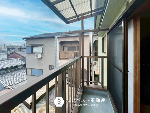 東成区大今里3丁目のバルコニー|【リノベスト不動産】弊社では売却のご相談も受付中！まずは一度ご相談ください♪
