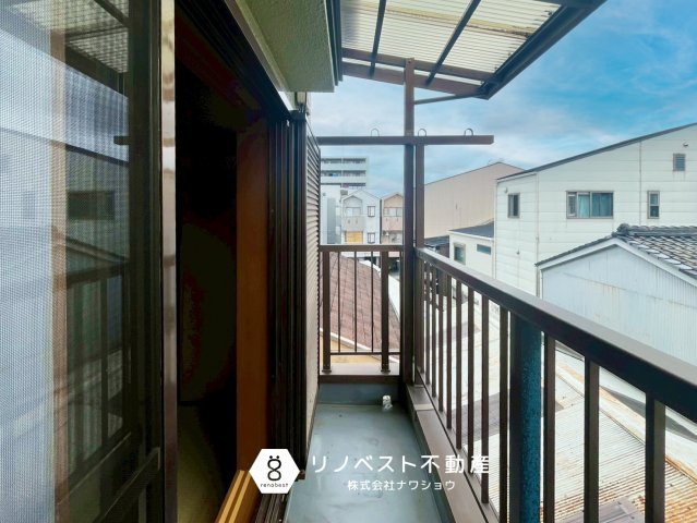 東成区大今里3丁目のバルコニー|【リノベスト不動産】リフォーム・リノベーションのご相談も承ります♪

