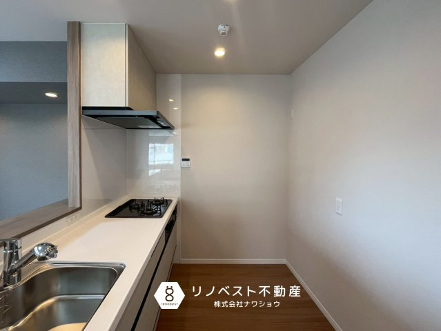 イトーピア枚岡公園のキッチン|作業スペースがしっかり確保されたキッチンです◎