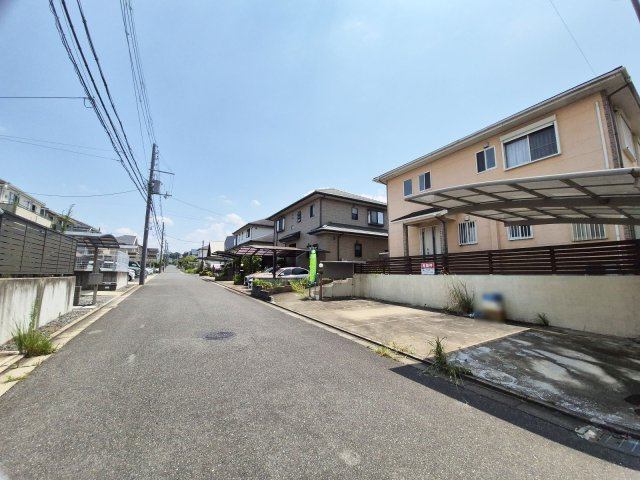 【前面道路含む現地写真】 | 州見台八丁目　定期借地権付き一戸建