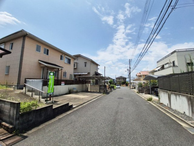 【前面道路含む現地写真】 | 州見台八丁目　定期借地権付き一戸建