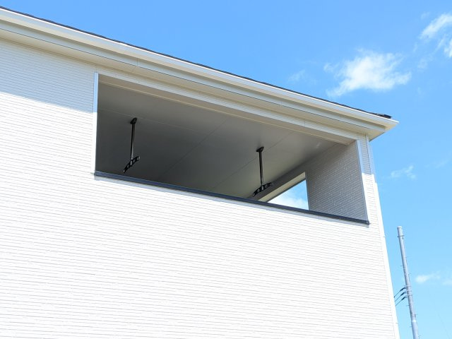 ひたちなか市津田　第3　新築戸建て　4号棟のバルコニー