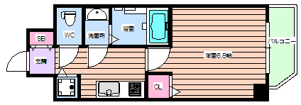 【間取り】 | レジデンス福島Ⅱ