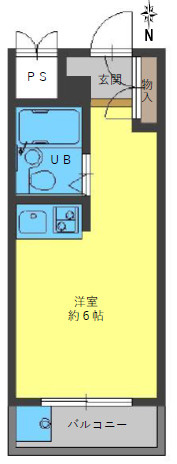 ダイドーメゾン芦屋の間取り