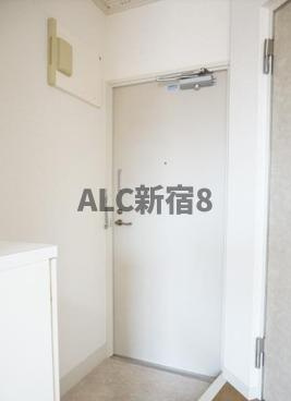 落合ミュージックハイムの玄関