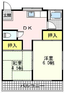 第二斉藤荘の間取り