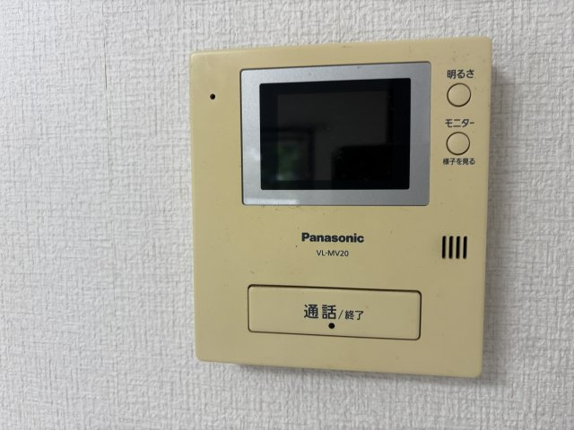ＴＶモニター付きインターフォンです
