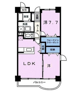【間取り】 | ベルクレーヌ２１ | 間取りです。