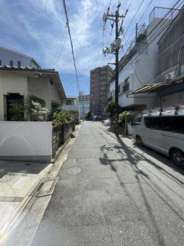 大州5丁目　土地の前面道路含む現地写真|西側から撮影