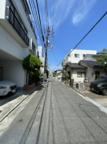 大州5丁目　土地の前面道路含む現地写真|東側から撮影