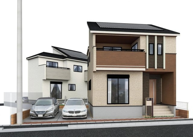 [新築住宅] 坂戸市伊豆の山町 7期 全2棟の完成予想図