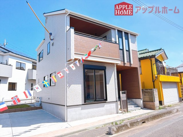 [新築住宅] 坂戸市伊豆の山町 7期 全2棟の外観|◆外観写真◆スタイリッシュな外観が目を引くお洒落ハウス！ぜひ一度内覧へお越しください！物件の魅力沢山お伝えします！いつでもお気軽にお問合せOKです！TEL「0120-466263」