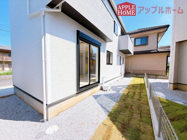 [新築住宅] 坂戸市伊豆の山町 7期 全2棟の庭|お庭あります♪