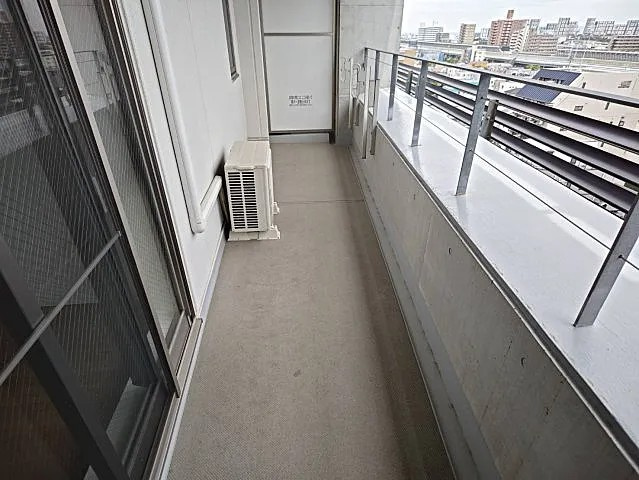 神戸市東灘区深江北町３丁目の賃貸マンションのバルコニー