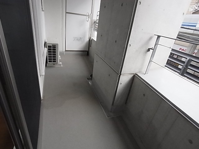 神戸市東灘区深江北町３丁目の賃貸マンションのバルコニー