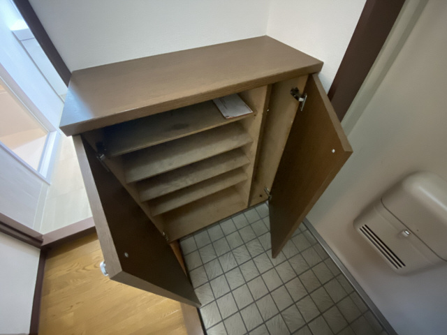 芦屋市清水町の賃貸マンションの玄関