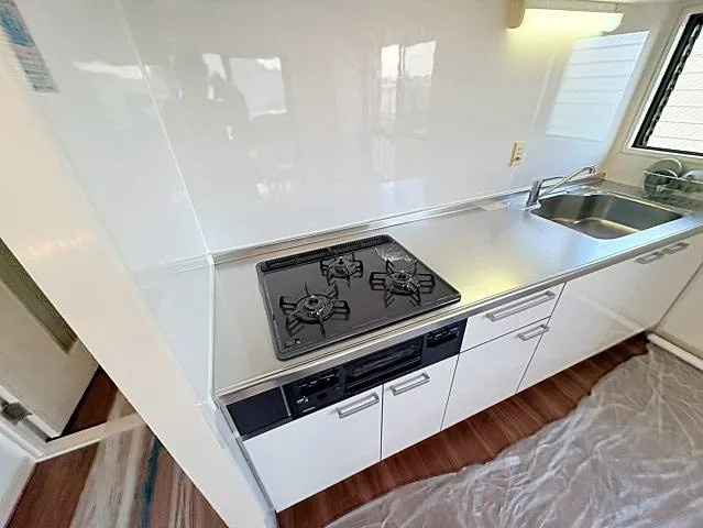 神戸市東灘区甲南町４丁目の賃貸マンションのキッチン