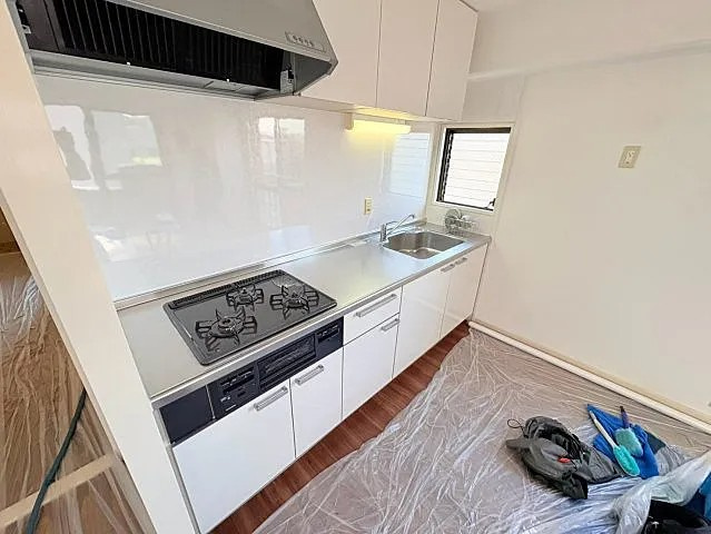 神戸市東灘区甲南町４丁目の賃貸マンションのキッチン