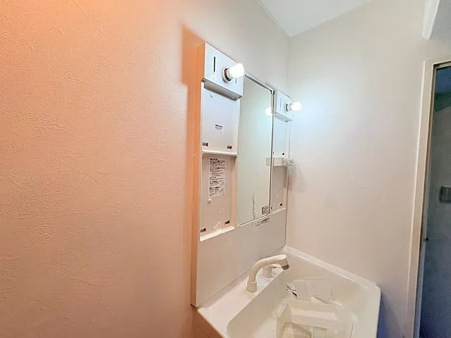 神戸市東灘区甲南町４丁目の賃貸マンションの洗面所