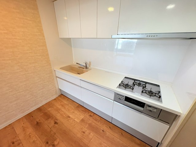 神戸市灘区篠原台の賃貸マンションのキッチン
