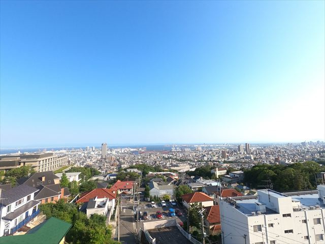 神戸市東灘区鴨子ケ原３丁目の賃貸マンションの展望