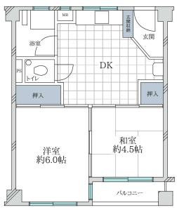 グリーンヒル芦屋の間取り