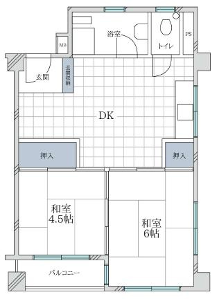 グリーンヒル芦屋の間取り