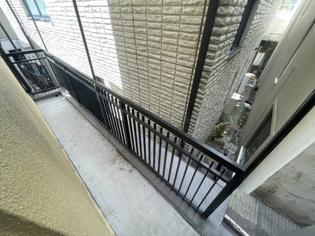 神戸市中央区花隈町の賃貸マンションのバルコニー