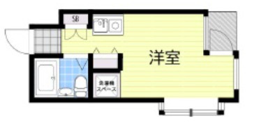 神戸市中央区大日通７丁目の賃貸マンションの間取り