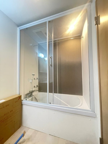 神戸市灘区六甲町４丁目の賃貸マンションの浴室