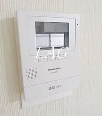 【セキュリティ】 | エスポワール岩淵 | モニター付きインターホンになります。