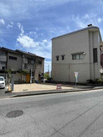 己斐本町1丁目　土地の外観|商業地域（建ぺい率80％、容積率400％）で、土地の使用用途は幅広く、住宅以外の用途にも使用できます。