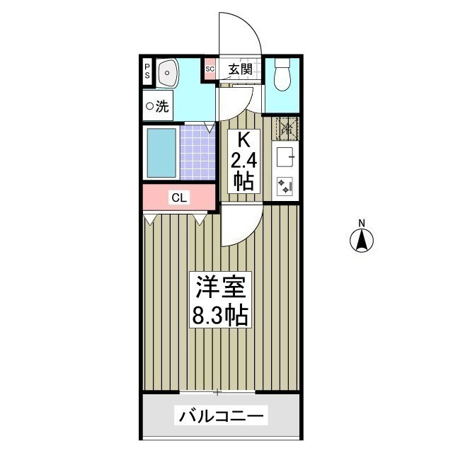 グランディールの間取り